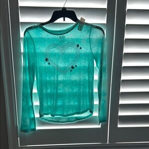 SO Aqua Long Sleeve Tee